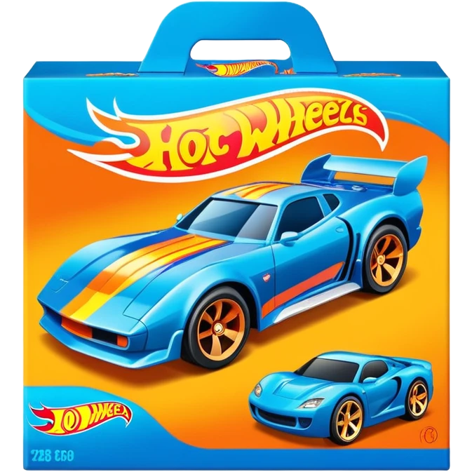Упаковка от HotWheels emoji