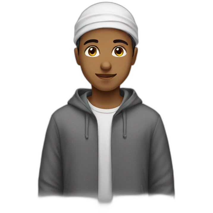 Muslim boy like emoji