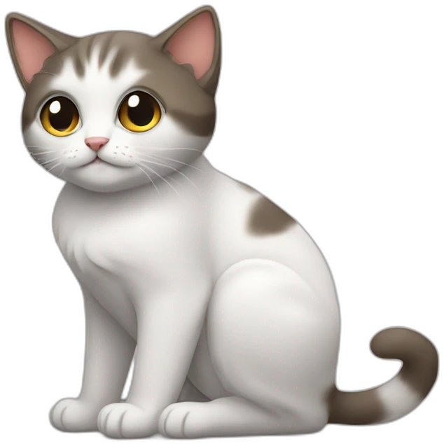 Cat and angle emoji