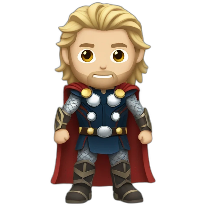 fullbody thor emoji