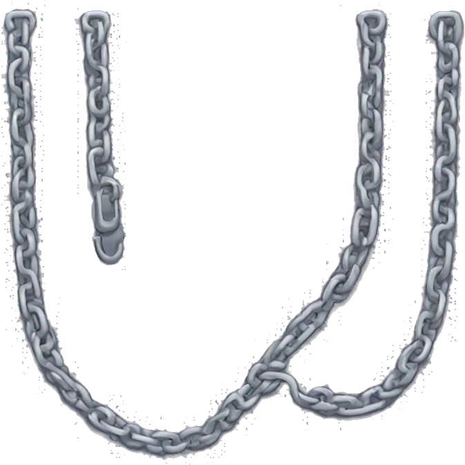 chain leash emoji