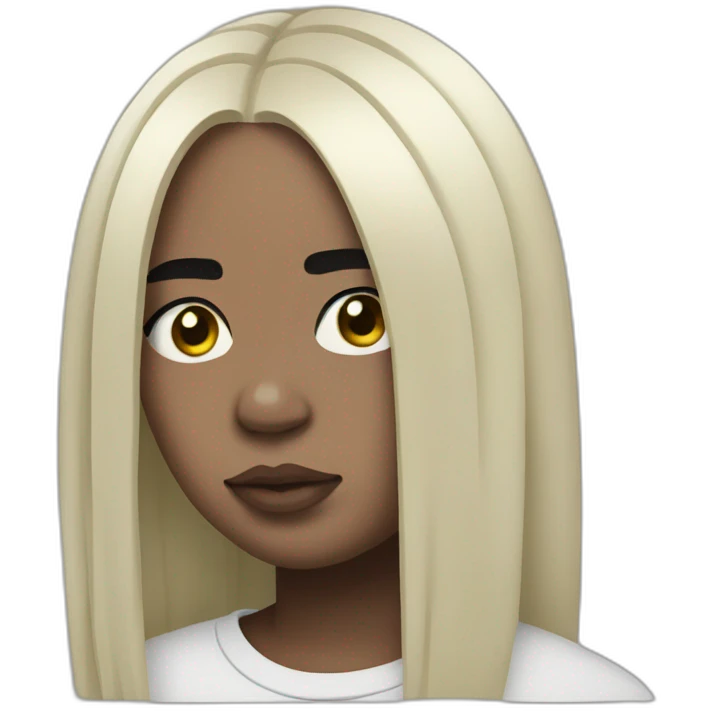 black billie eilish emoji