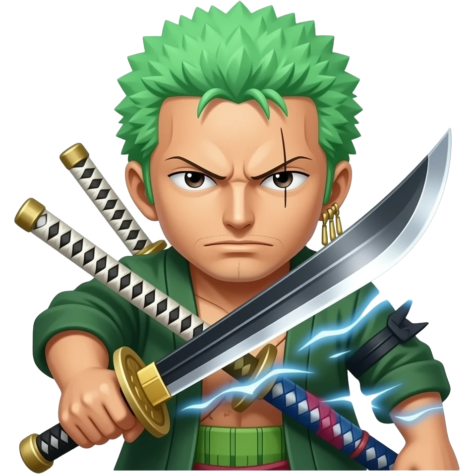 Sword Slash from zoro emoji