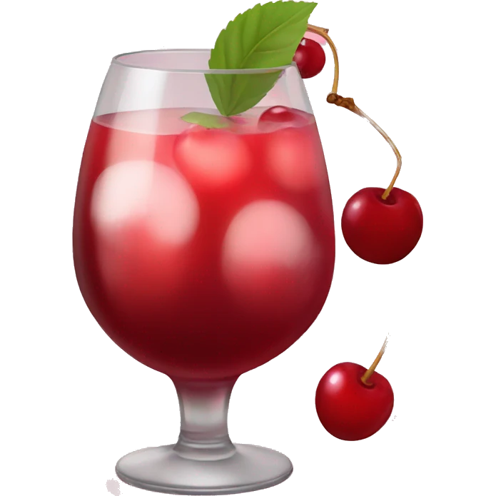 Cherry Sangria emoji