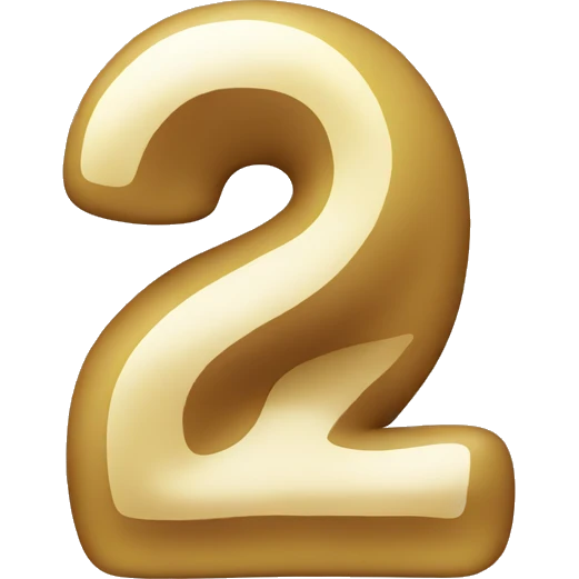Lucky number 222 emoji