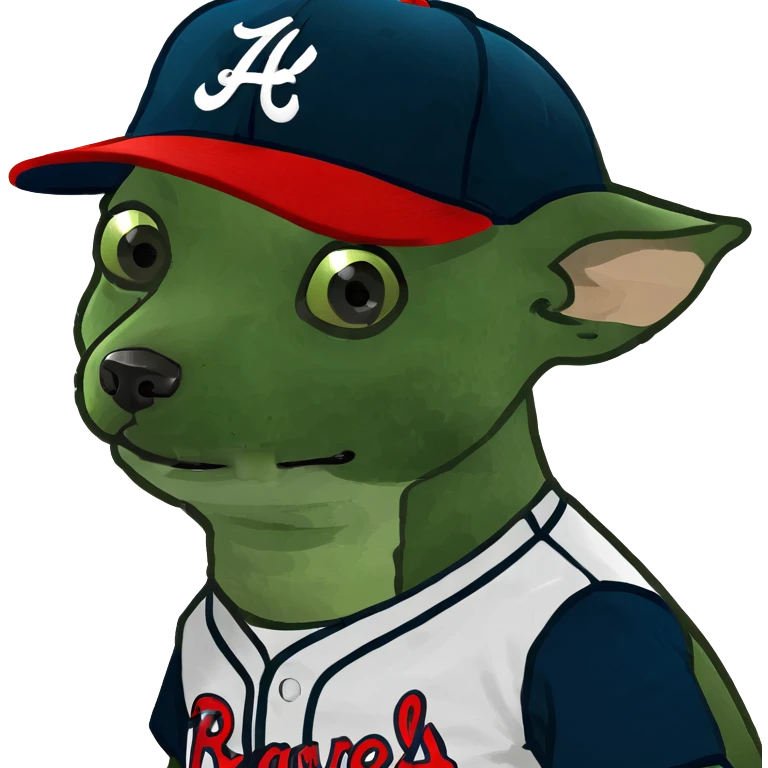 chihuahua in braves outfit emoji