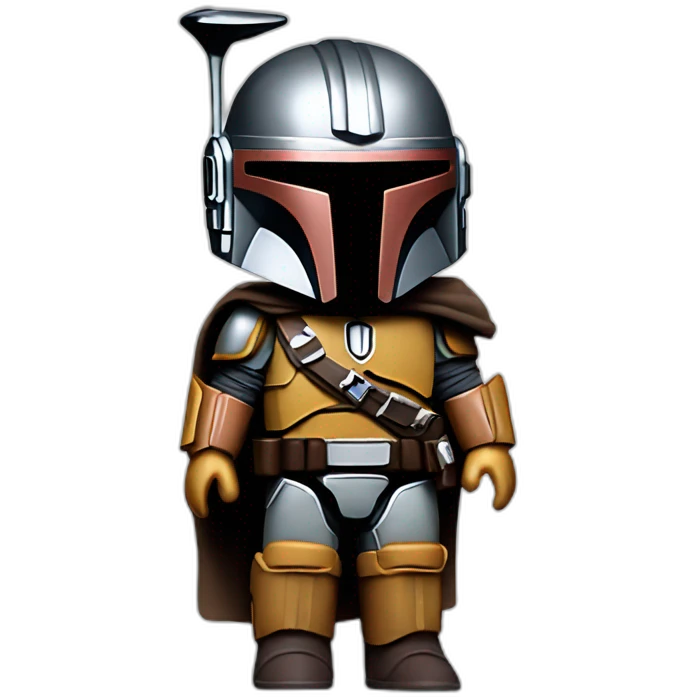 mandolorian with no pants emoji