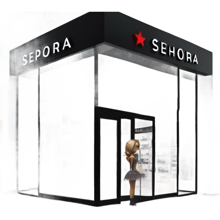 Front of sephora emoji
