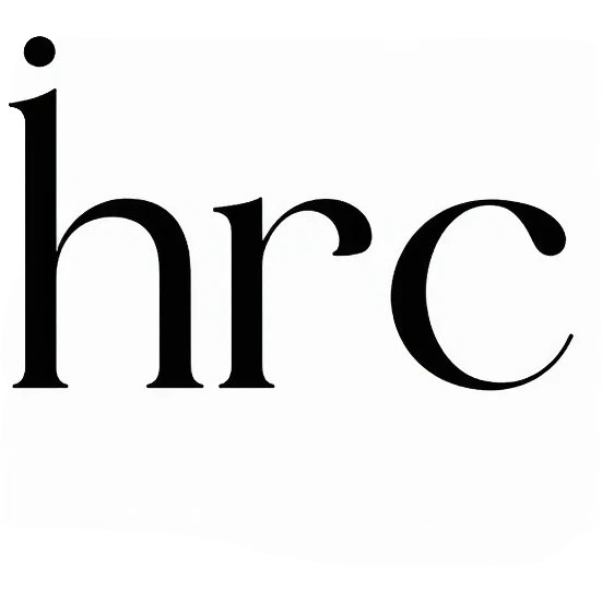 Elegant HRC monogram logo for a luxury fashion brand emoji