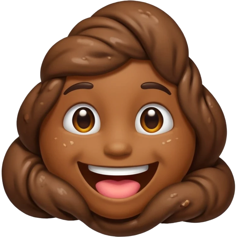 Poop person emoji