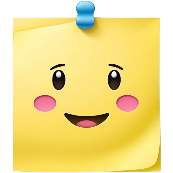 post-it emoji