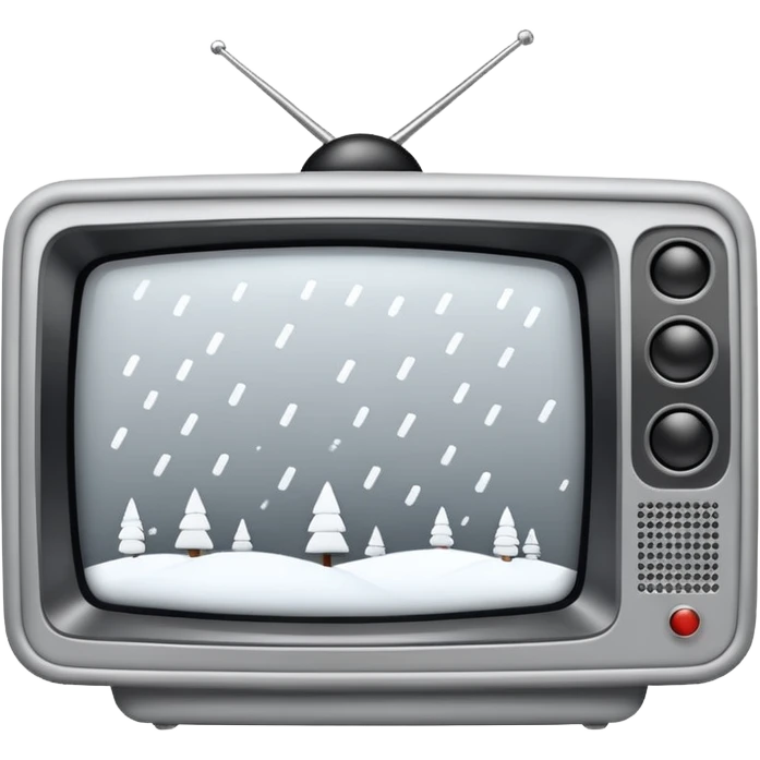 television static(snowy) emoji