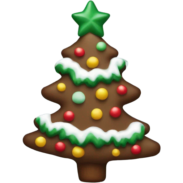 Little Debbie Christmas tree emoji