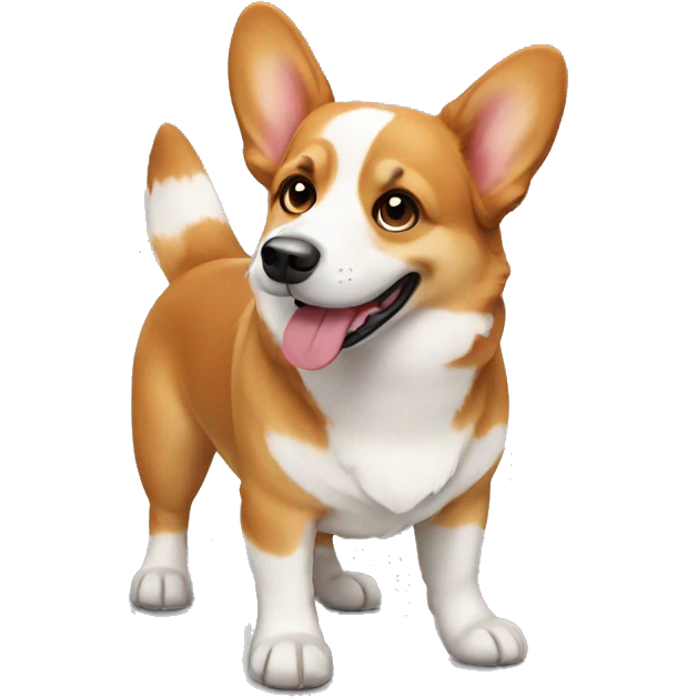 Dog corgi  emoji