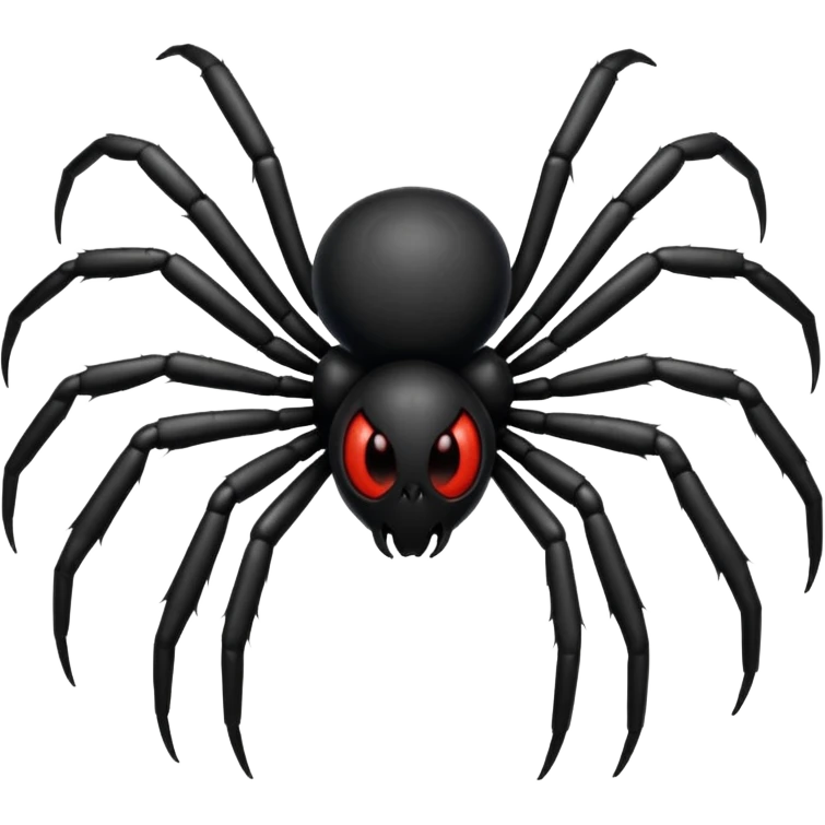 Black coloured spider emoji,so that I could copy and paste on my bio emoji