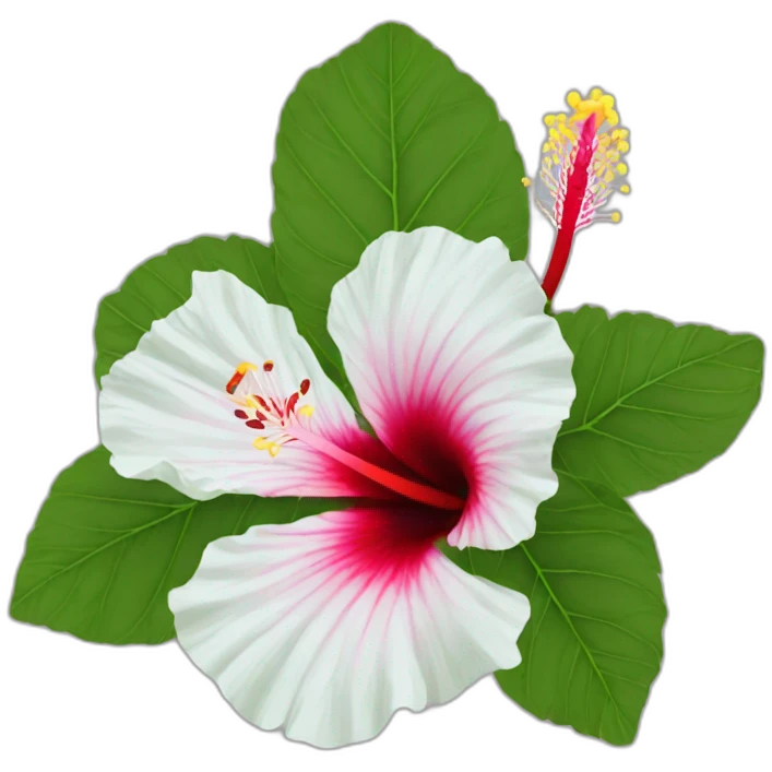 Hibiscus rosa sinensis emoji