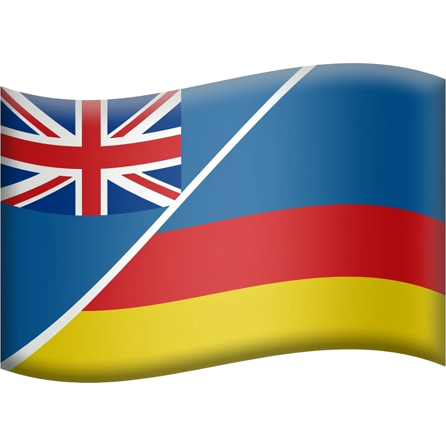 flag of Ortstchland emoji