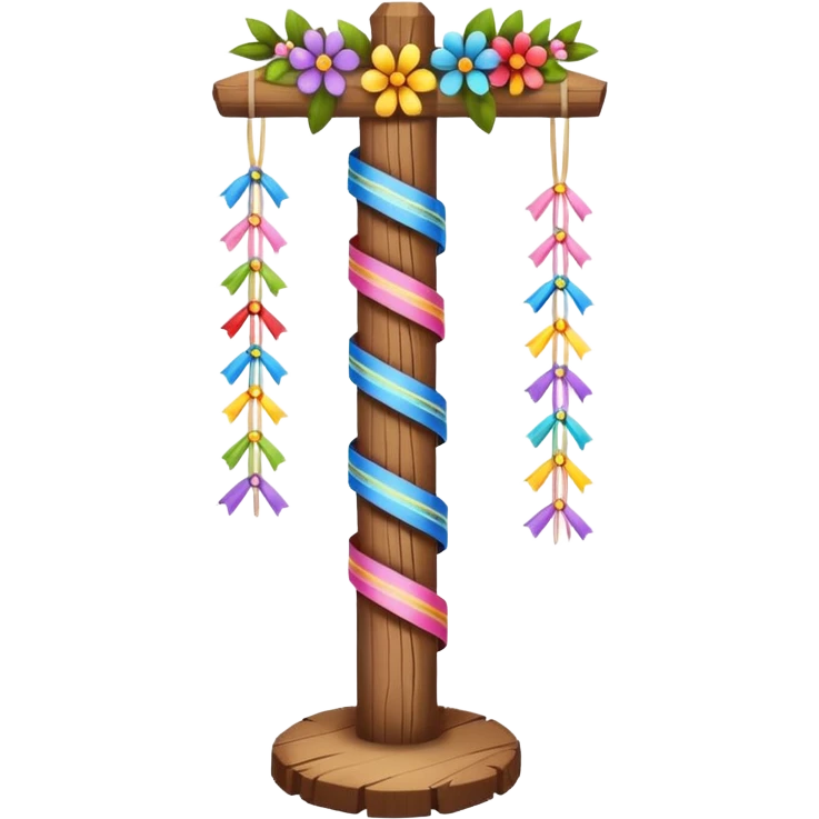 Midsummer pole emoji