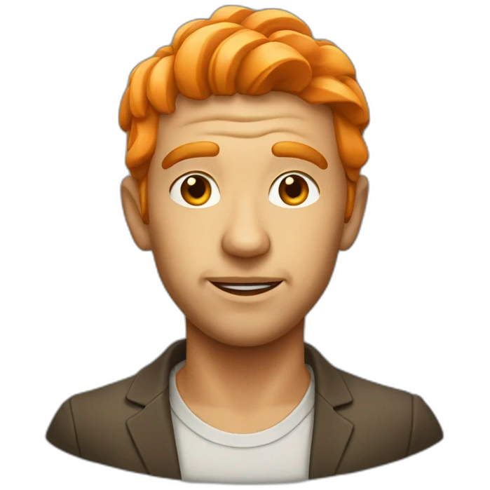 tangerina headed man emoji