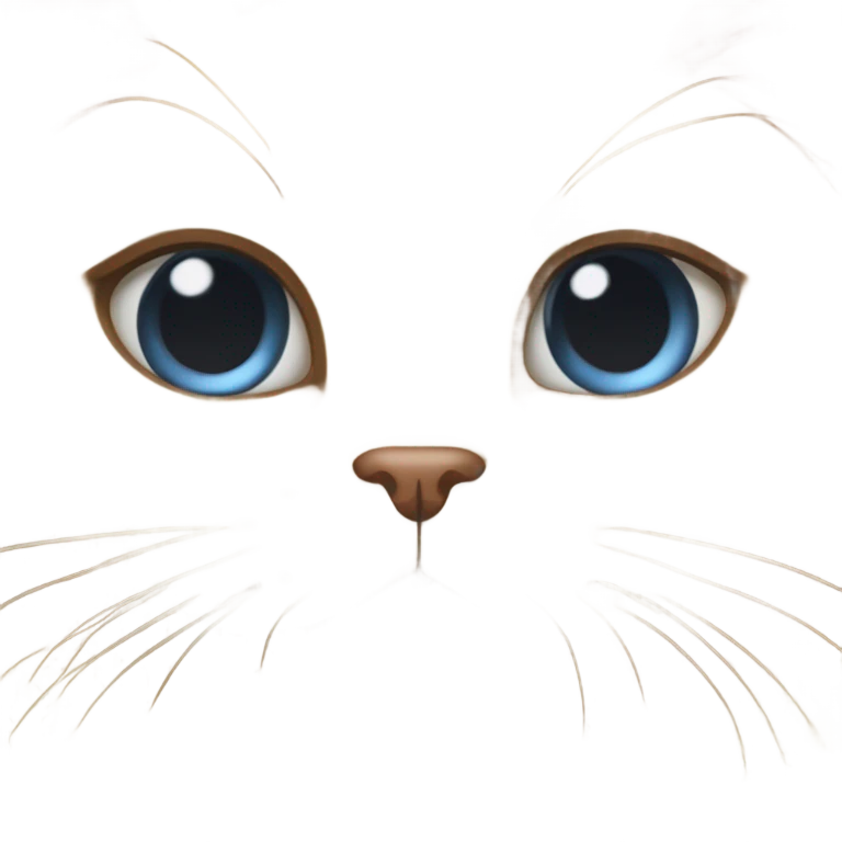 Disgusted cat emoji