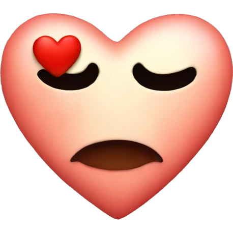 Heart with kisses  emoji