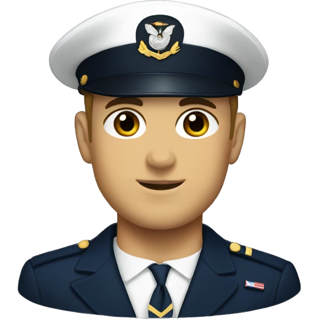 Navy sailor blues uniform emoji