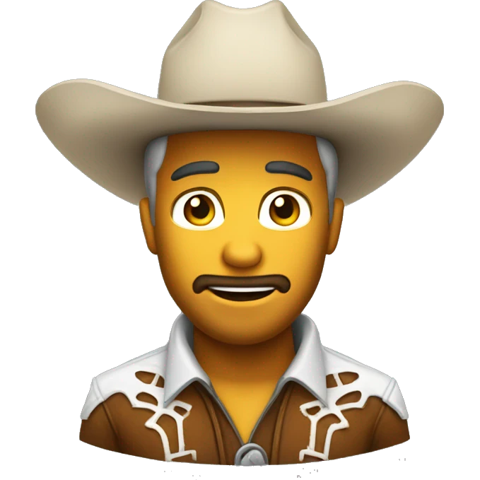 Yeehaw cowboy emoji