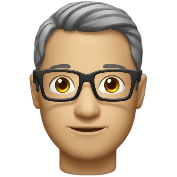 Computer nerd emoji