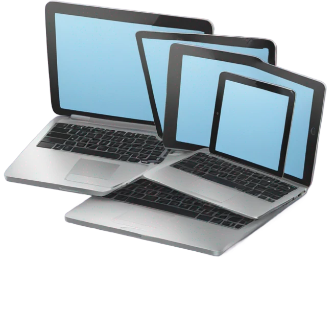 laptop phone tablet emoji
