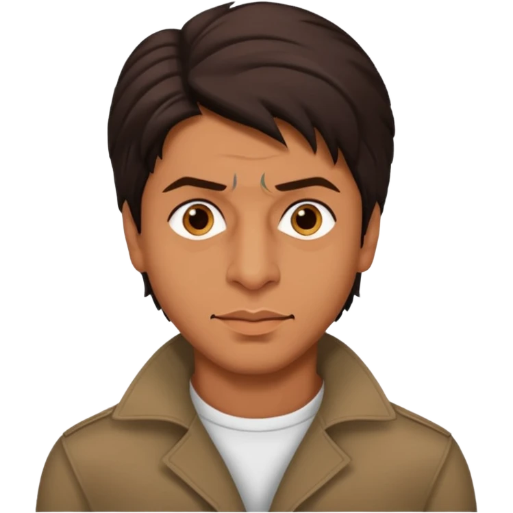 Looks like shahrukh khan emoji