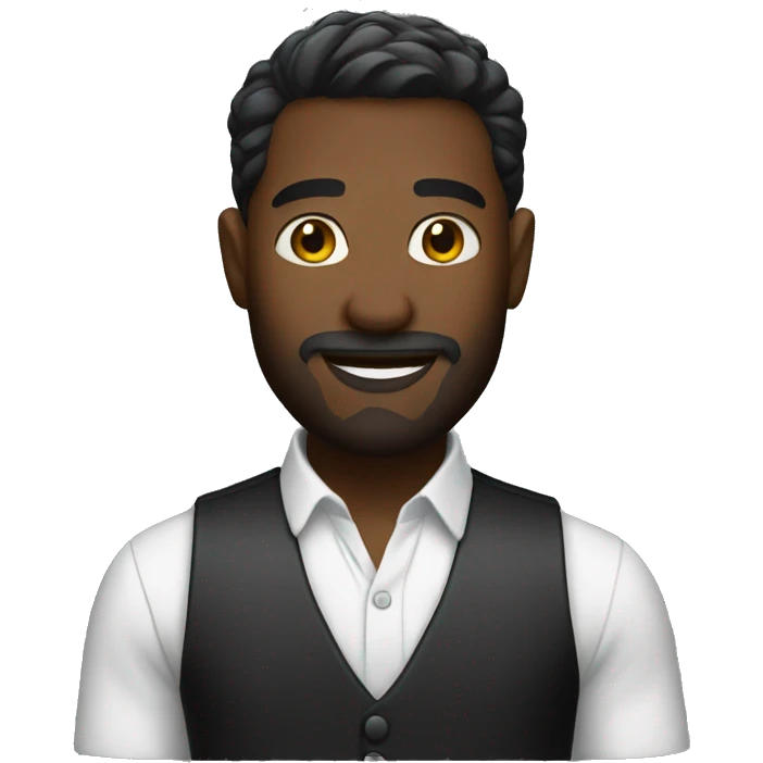 black bartender emoji