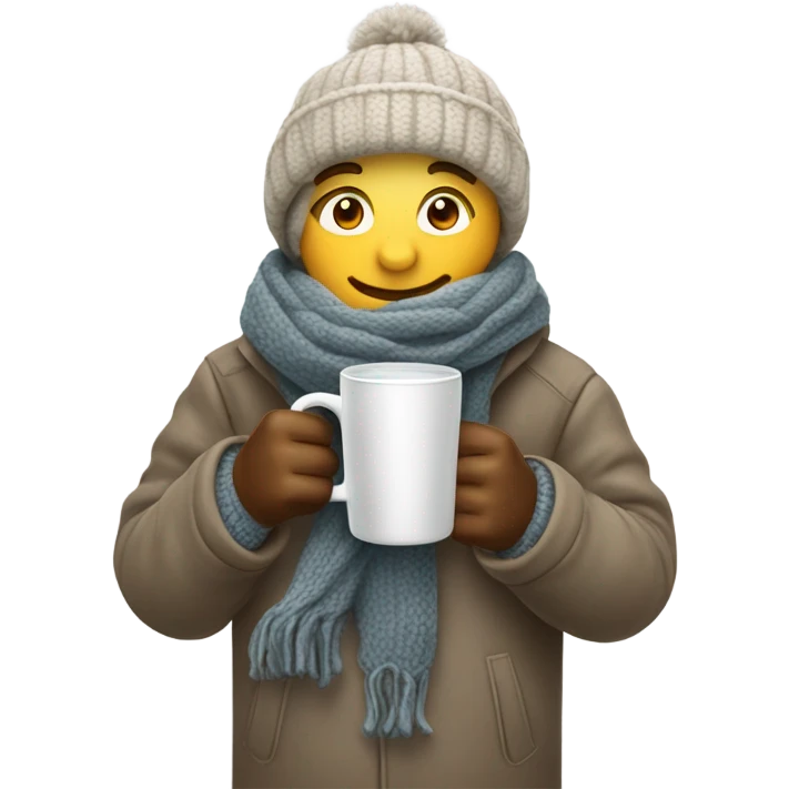 Staying warm emoji