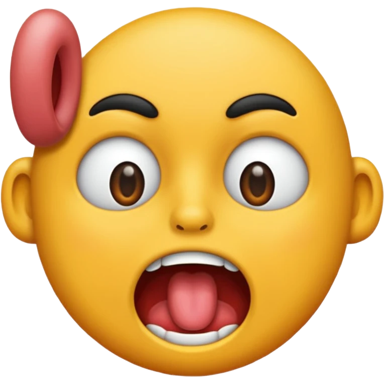Dick in the mouth emoji