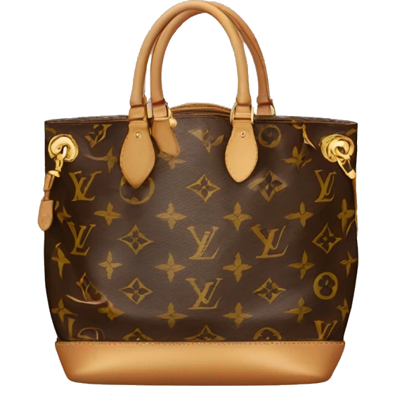 Louis Vuitton Sac Noé emoji