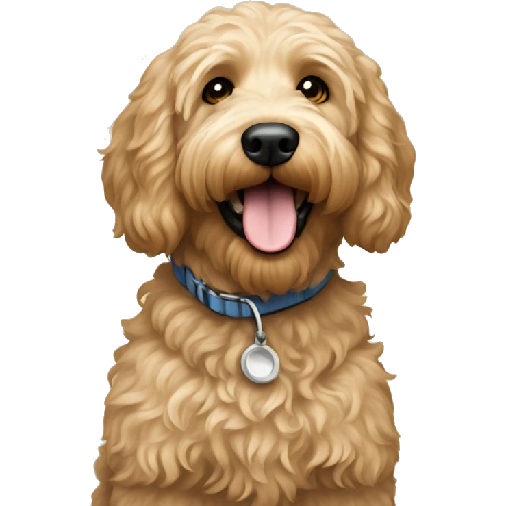 Goldendoodle emoji