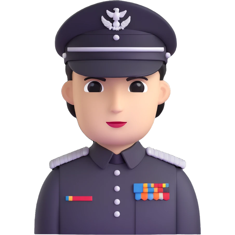Star Wars Imperial officer in uniform emoji