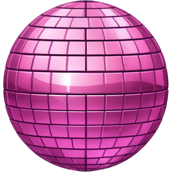 Pink disco emoji