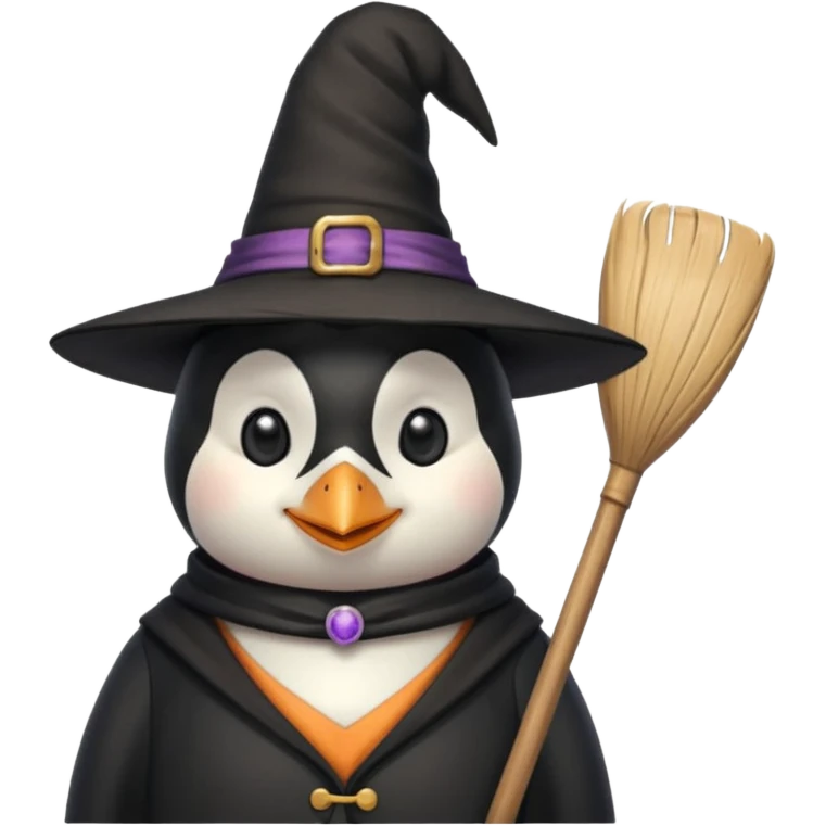 Penguen cadısı emoji