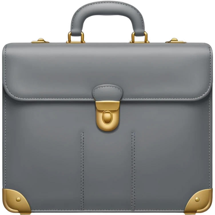 grey briefcase emoji