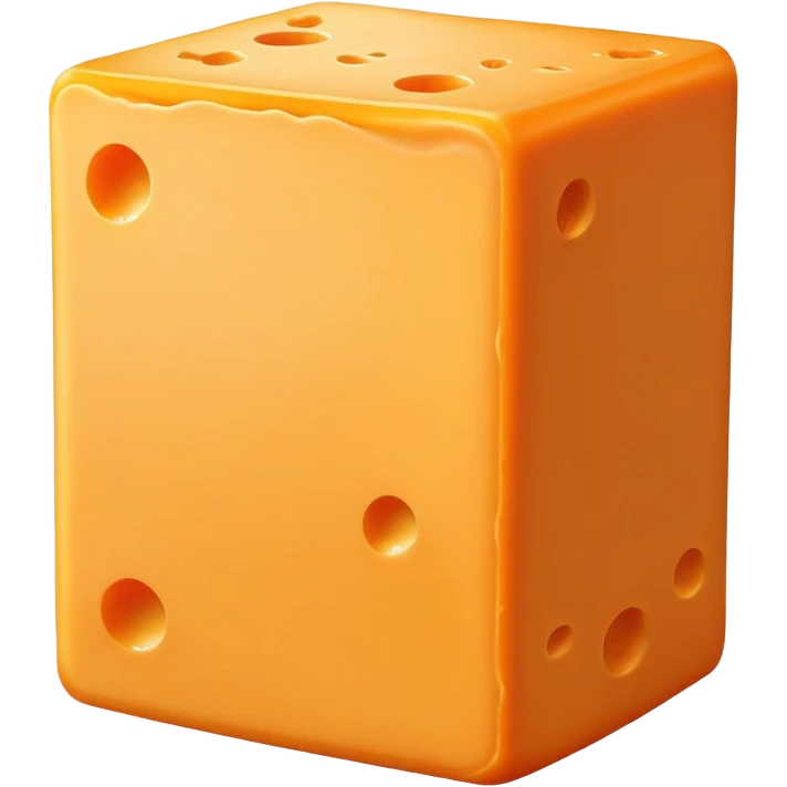 Block of cheddar cheese emoji