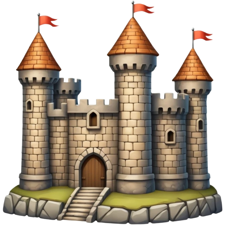 old castle  emoji
