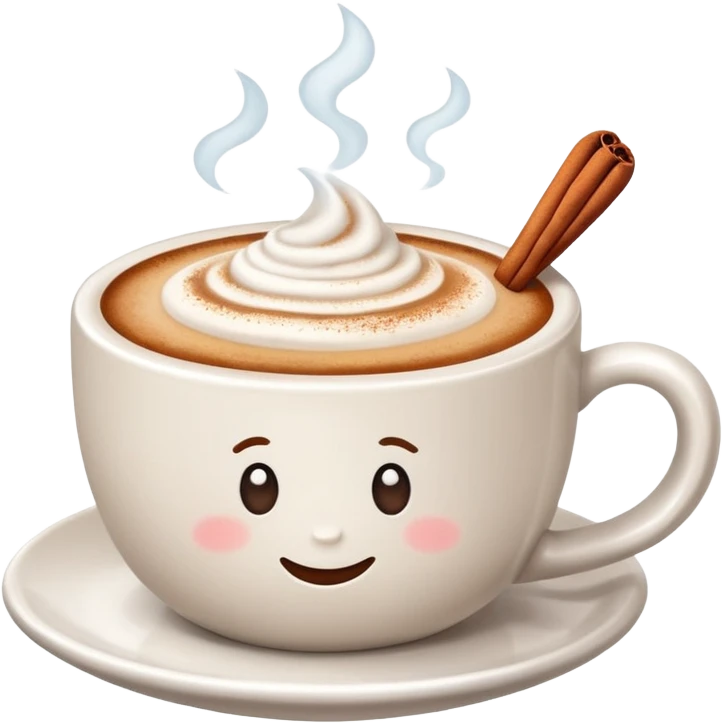 The Star Cappuccino emoji