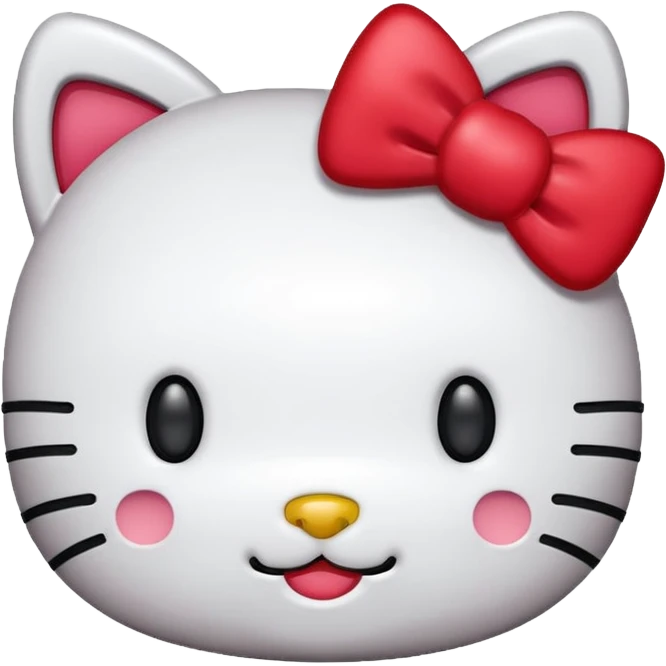 As un emoji de Hello Kitty más echo emoji  emoji