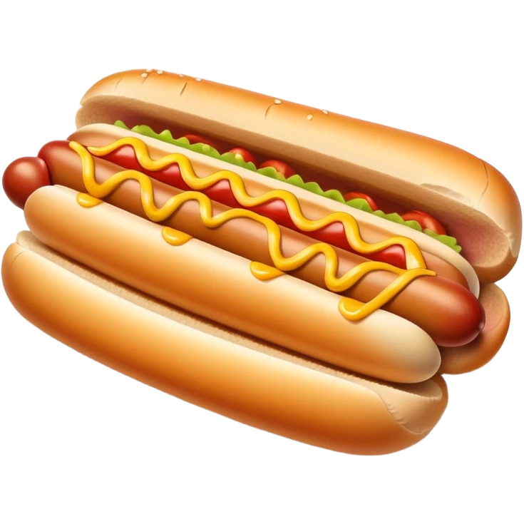 hot dog emoji