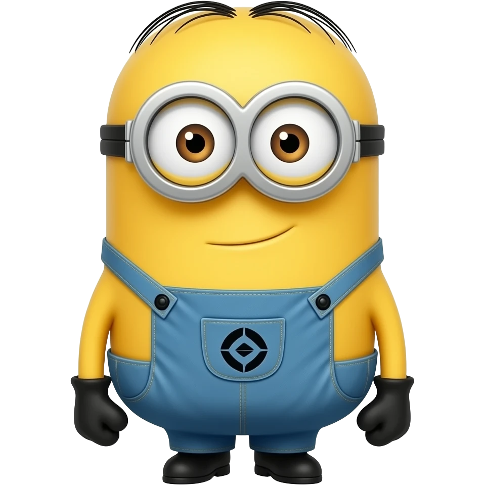 Minion in a toilet emoji