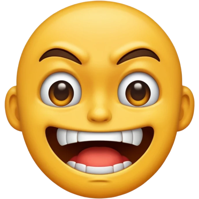 Cringing 😬 👿  emoji