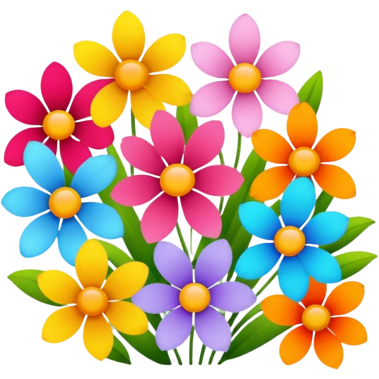 spring flowers emoji