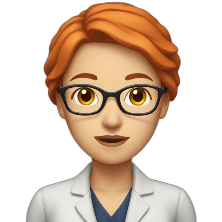 Red-hair-english-teacher-woman emoji