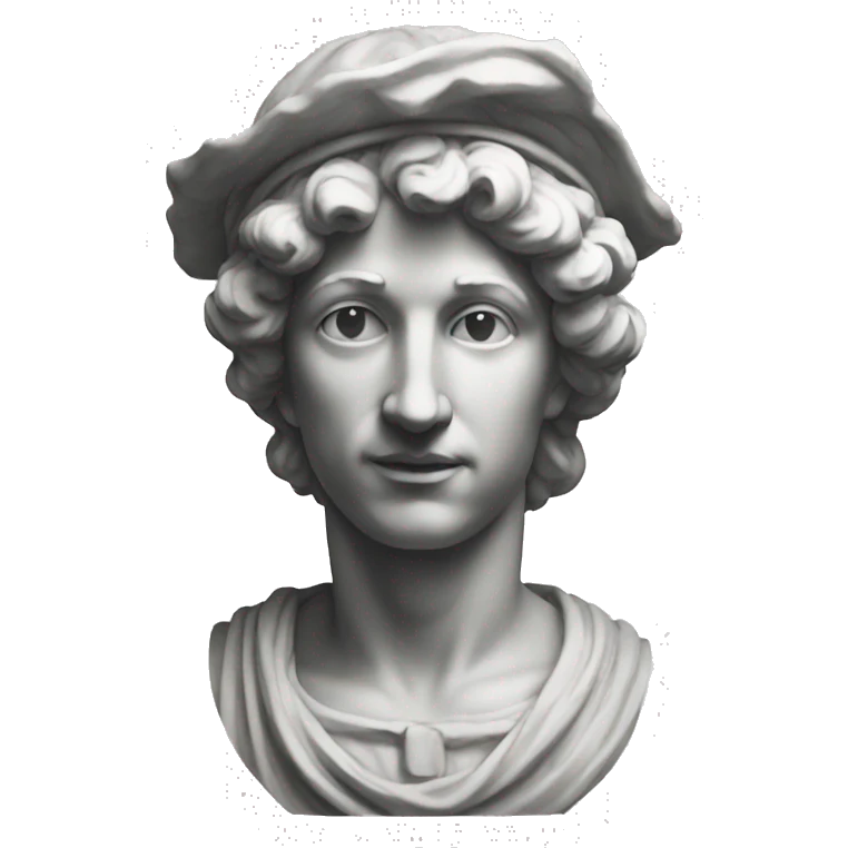 Renaissance statue emoji
