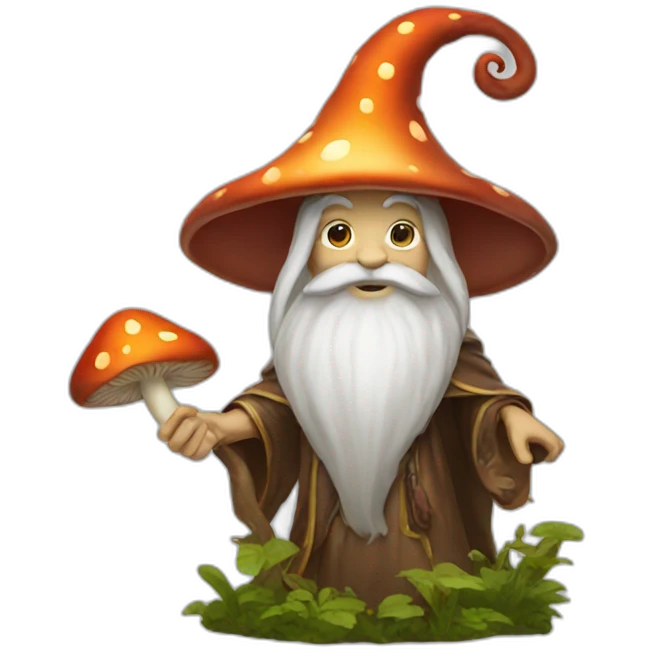mushroom wizard emoji